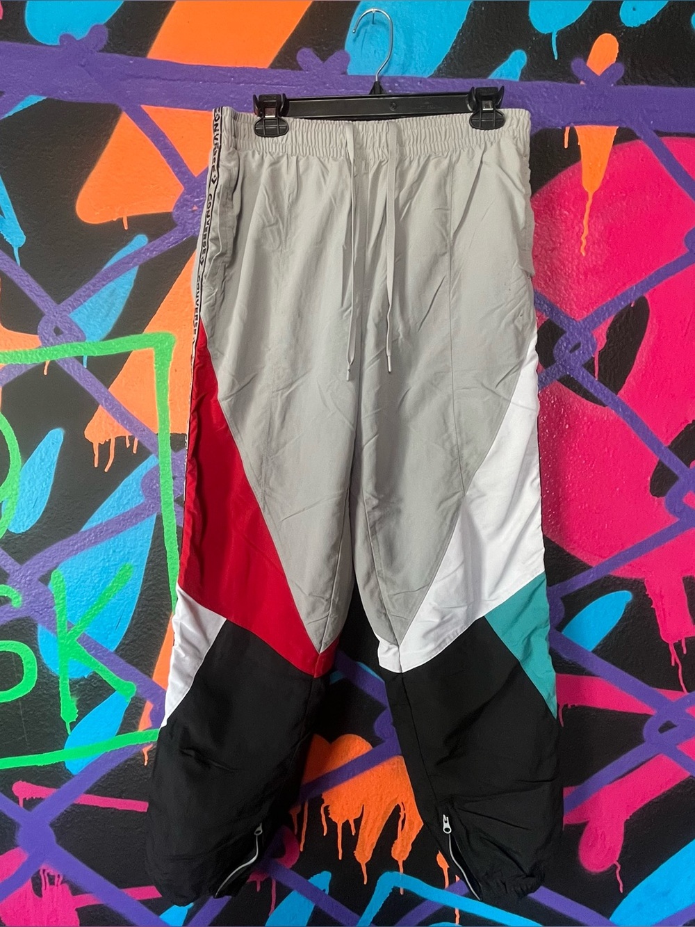 Converse colorblock track pants